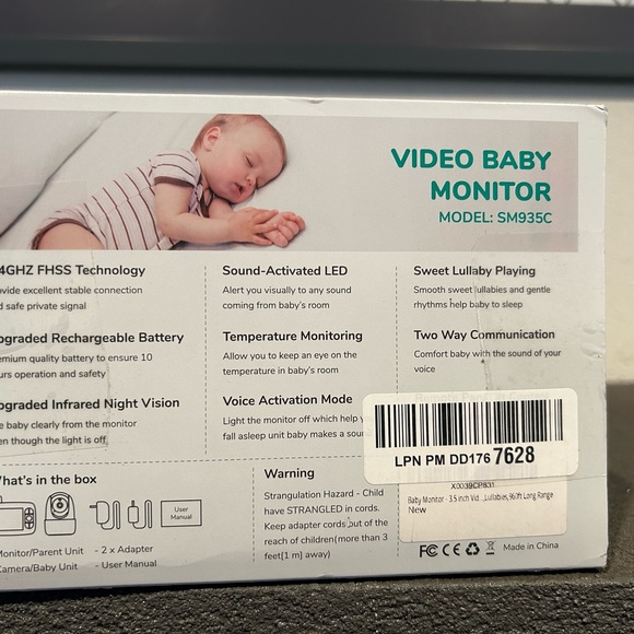 KIDSNEED Baby monitor - brand new - Picture 2 of 2